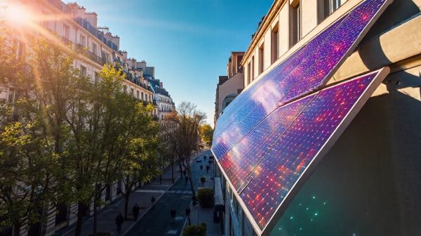 Découverte surprenante d'énergie solaire dans le 8e arrondissement de Paris